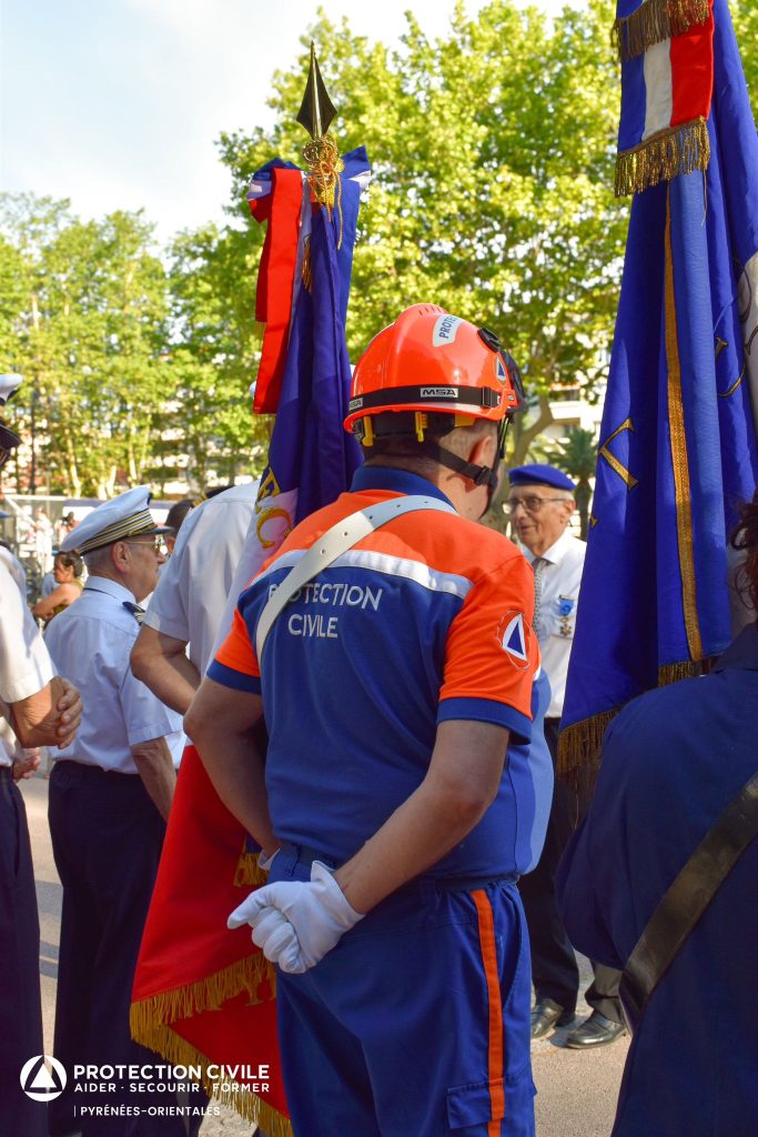 alt = la protection civile du 66 mobilisée pour la fête nationale à Perpignan