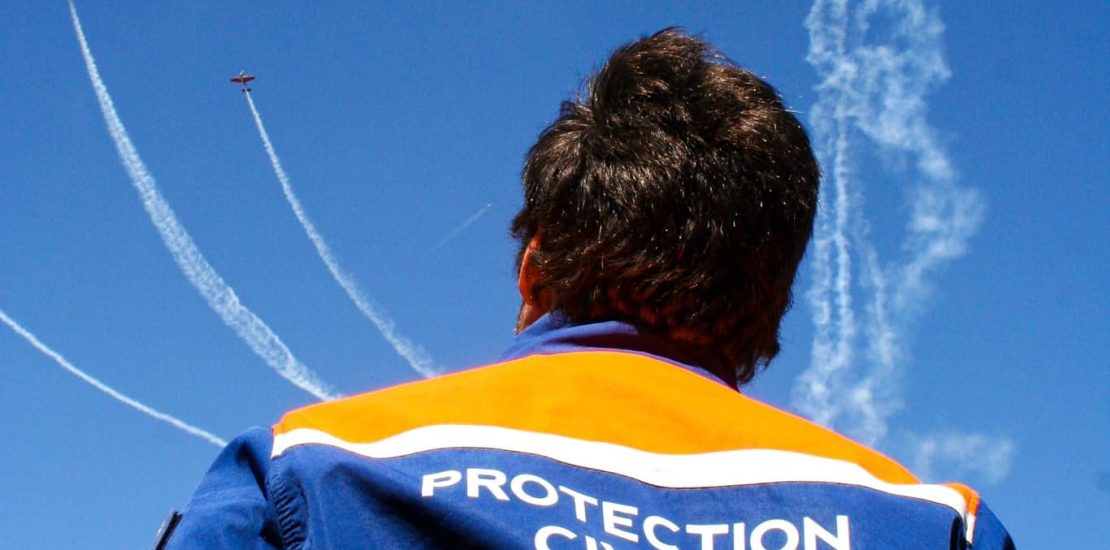alt = la protection civile du 66 présente à l'Aéropyrénées