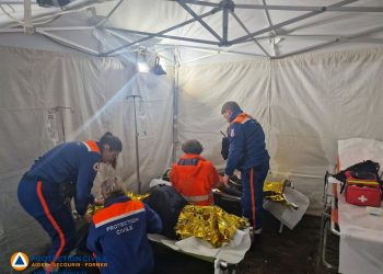 alt = la Protection Civile s'est mobilisée lors d'une semaine intense auprès des étudiants à Torreilles.